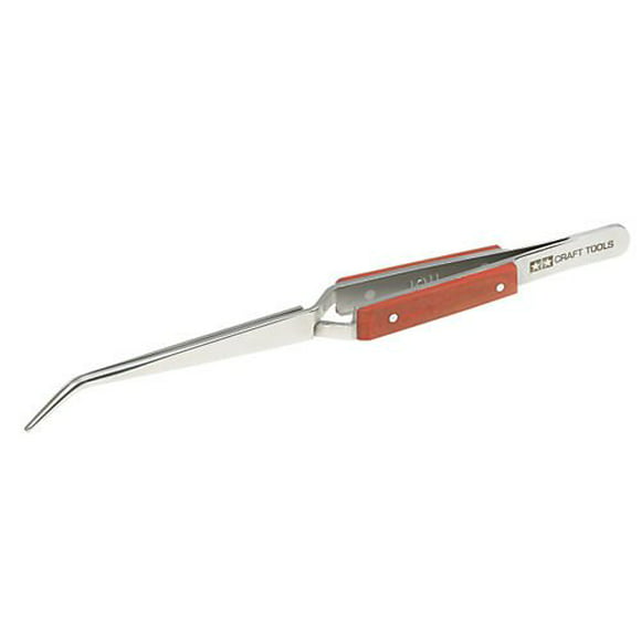 Tamiya Craft Tools Angled Tweezers Mk803 # 74003 for sale online